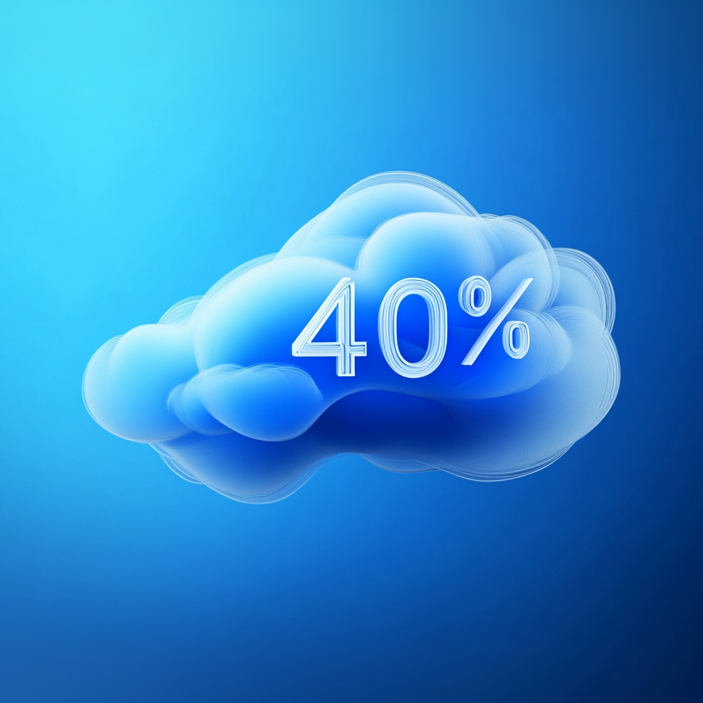 A blue cloud-like shape displays 