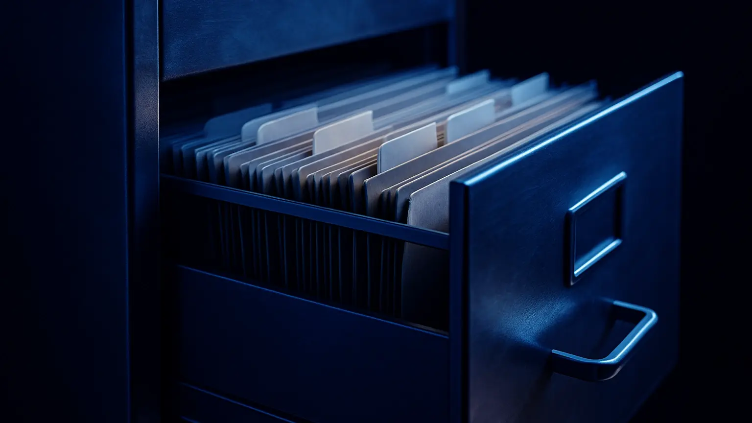 Filing cabinet drawer
